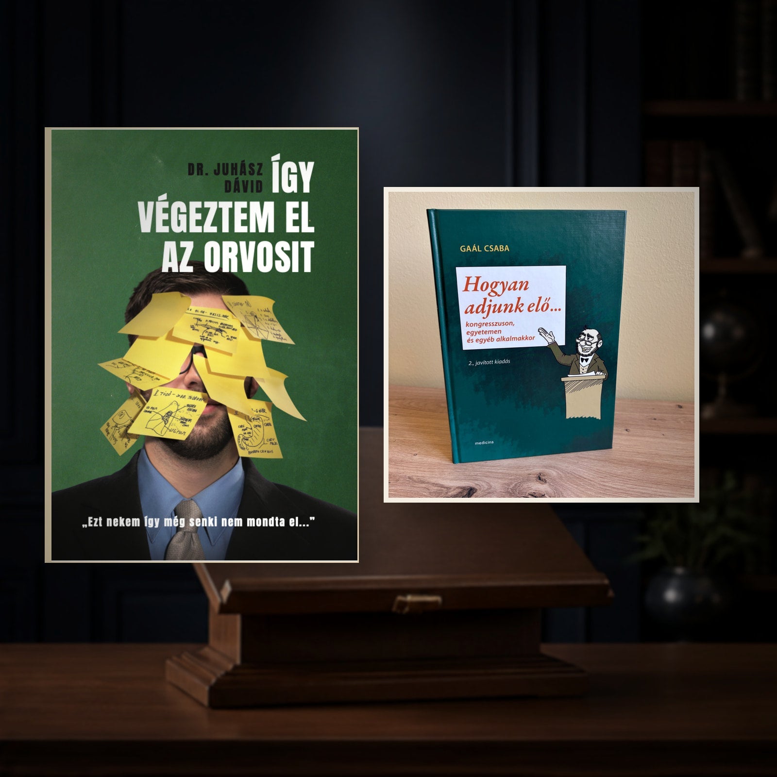 Orvositól az előadóteremig – a csomag fizikai tartalma