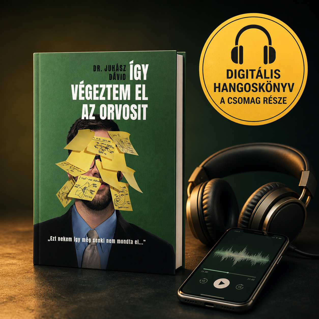 Így végeztem el az orvosit digitális hangoskönyv a csomag részeként