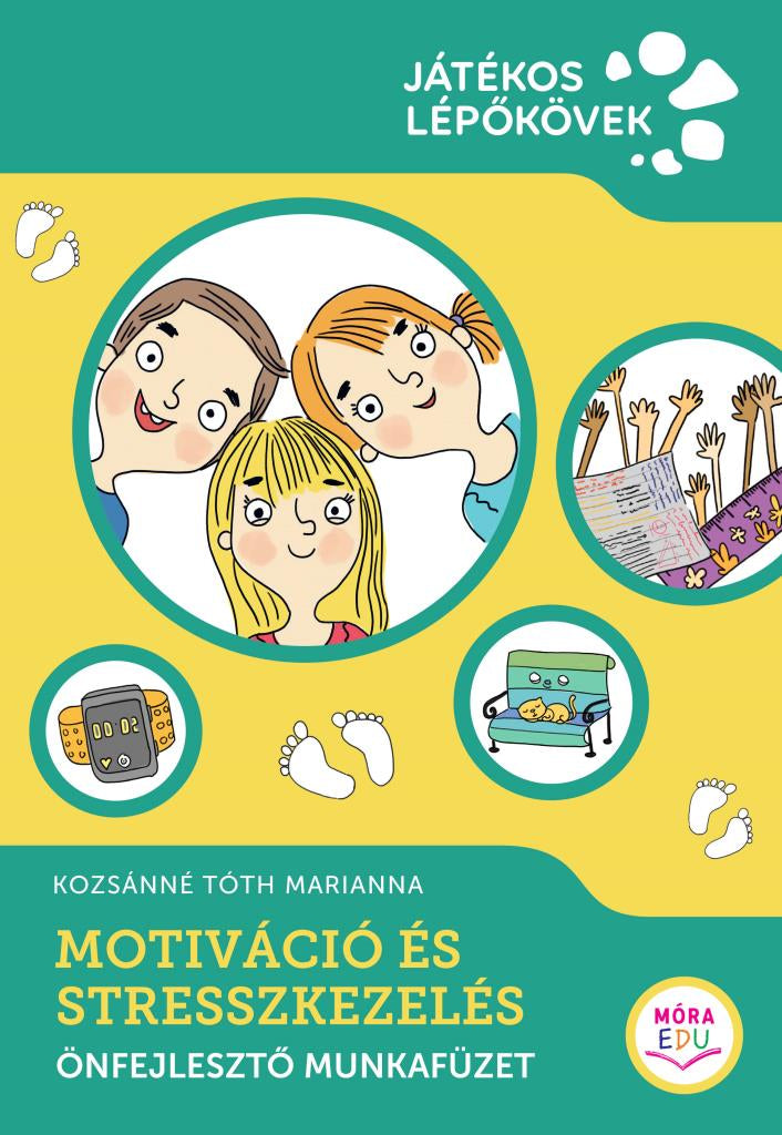 Motiváció és stresszkezelés – önfejlesztő munkafüzet borítója
