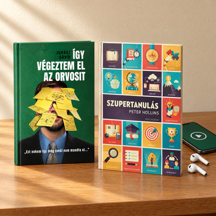Szupertanulás-csomag – a csomag könyvei, második nézet