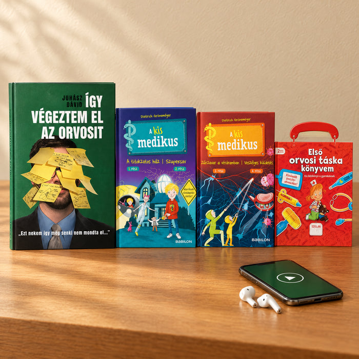 Orvos leszek, ha nagy leszek – a csomag könyvei, második nézet