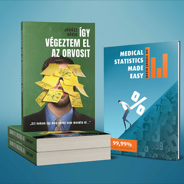 CSOMAG: A két könyv együtt.