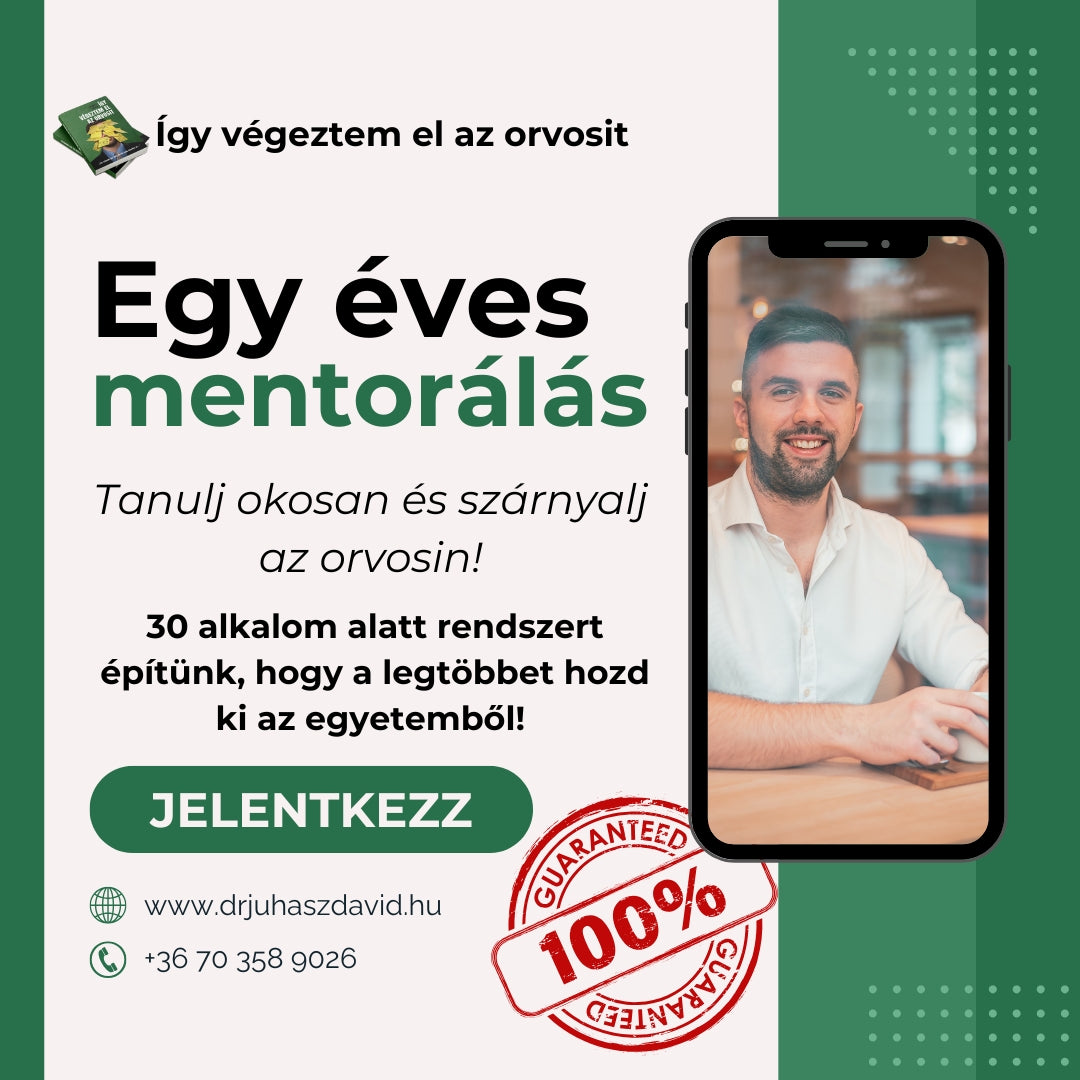 EGÉSZ ÉVES mentorprogram dr. Juhász Dáviddal