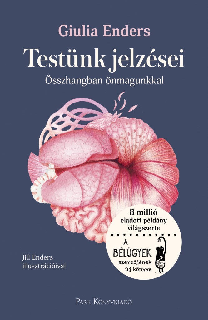 Testünk jelzései könyv borítója – Giulia Enders